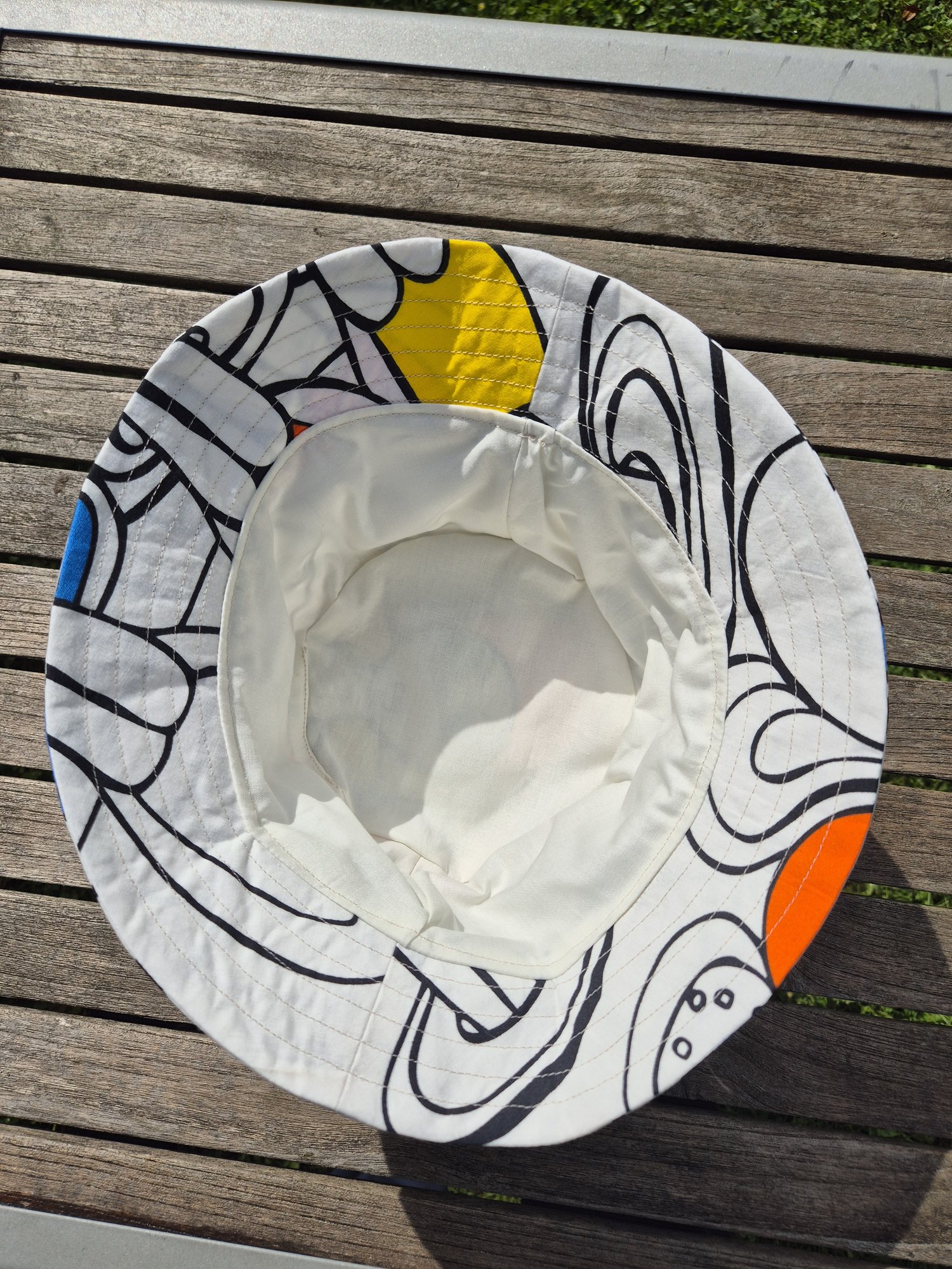 Bøllehat med ansigter
